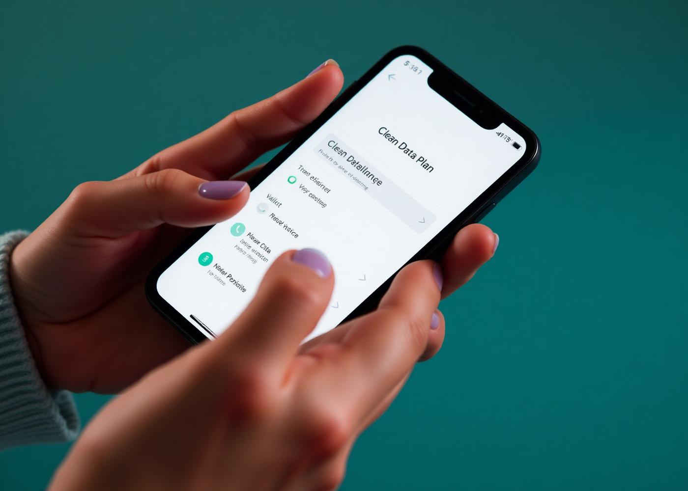 Travel eSIM plans displayed on a phone